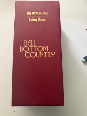 Stanley Burgundy Box with Gold Lettering